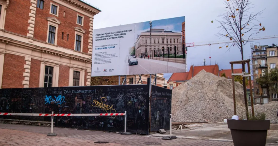 A kormány visszavonja a Pázmány Farkasvölgyi úti kollégiumfejlesztéséről szóló határozatot