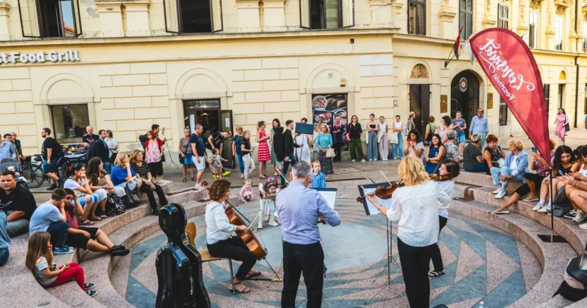 Hat napig tölti meg zenével Pécset a Zeneszüret Fesztivál