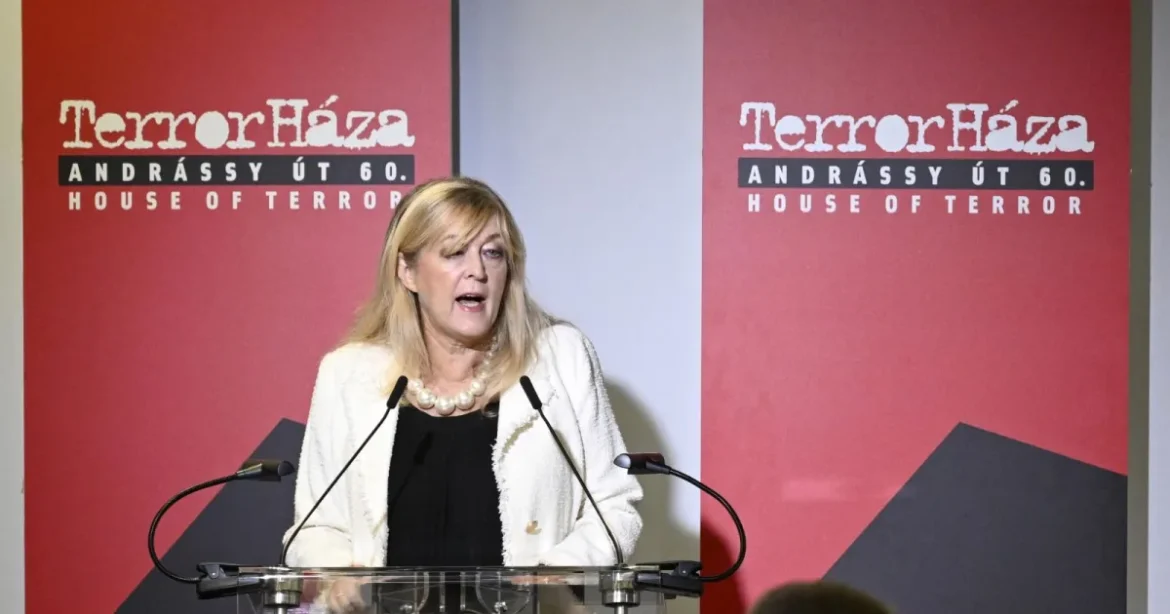 Schmidt Mária: Az SZDSZ a Tisza-kormány elődje, ezért zárt be a Terror Háza?