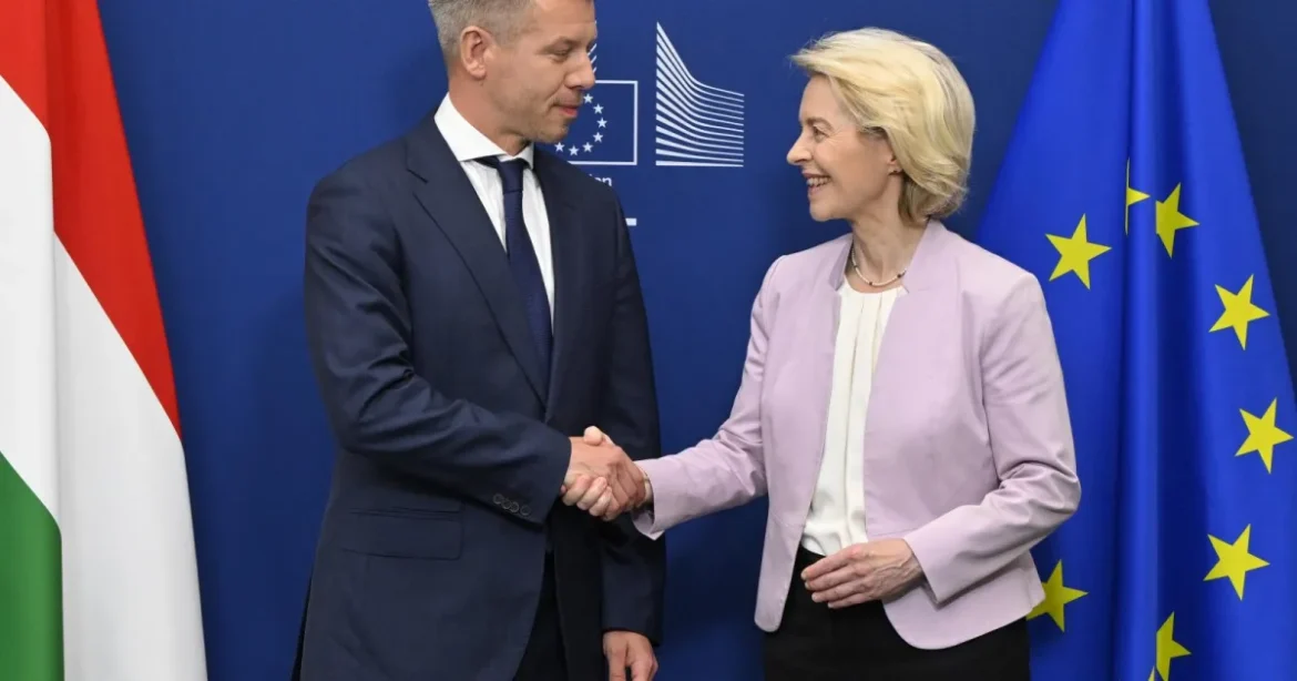 Von der Leyen: Magyarország visszatért az EU szívébe